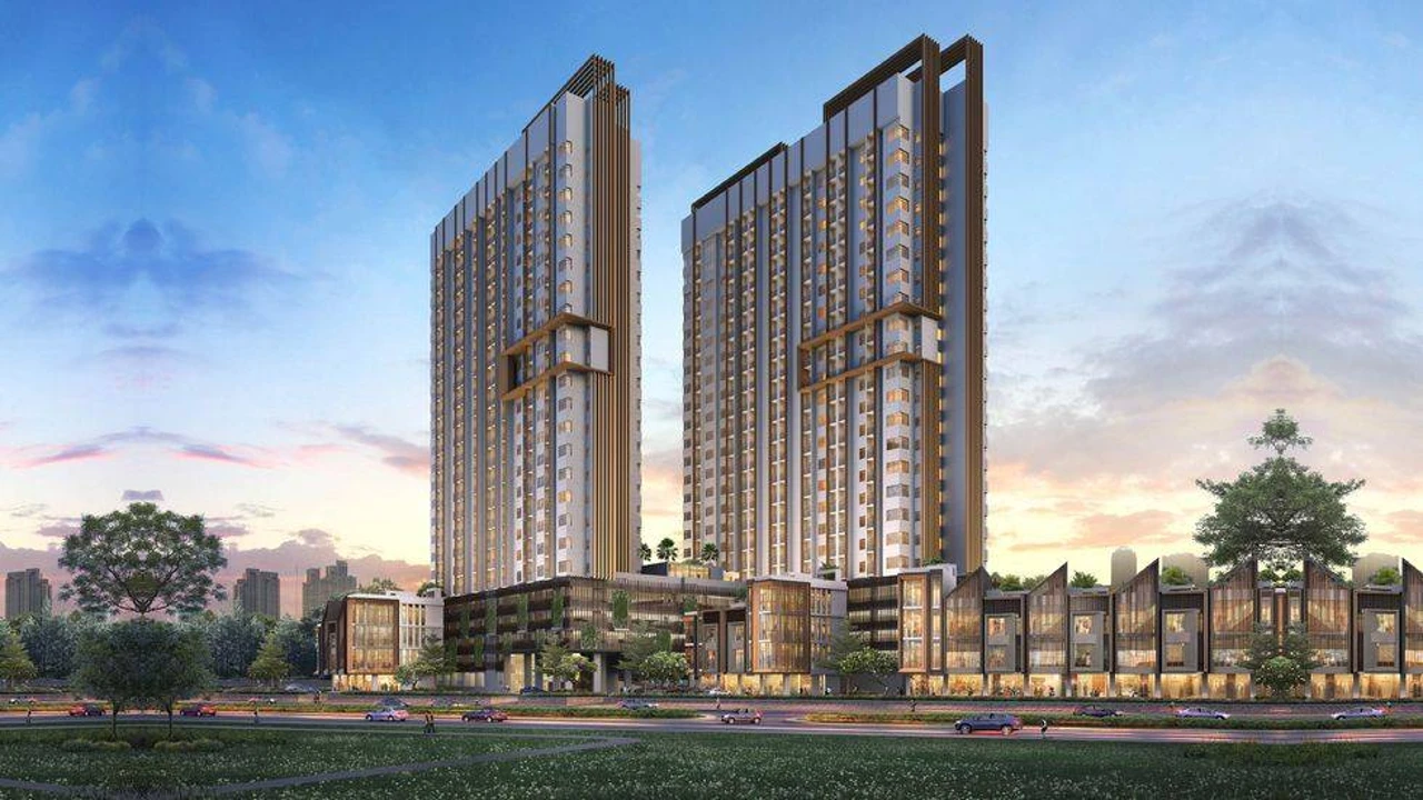 Megahnya gedung apartemen Cleon Park